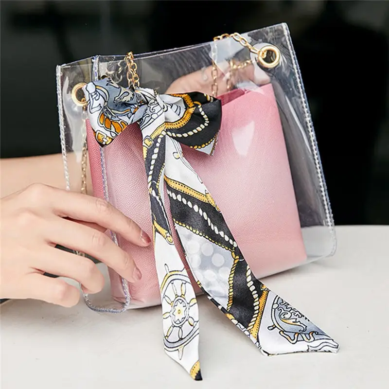 Jelly Ribbons Female Shoulder Bag crossbody Bags for Women 2019 Messenger Bags women's bag bolsa feminina sac a main 40MA2708
