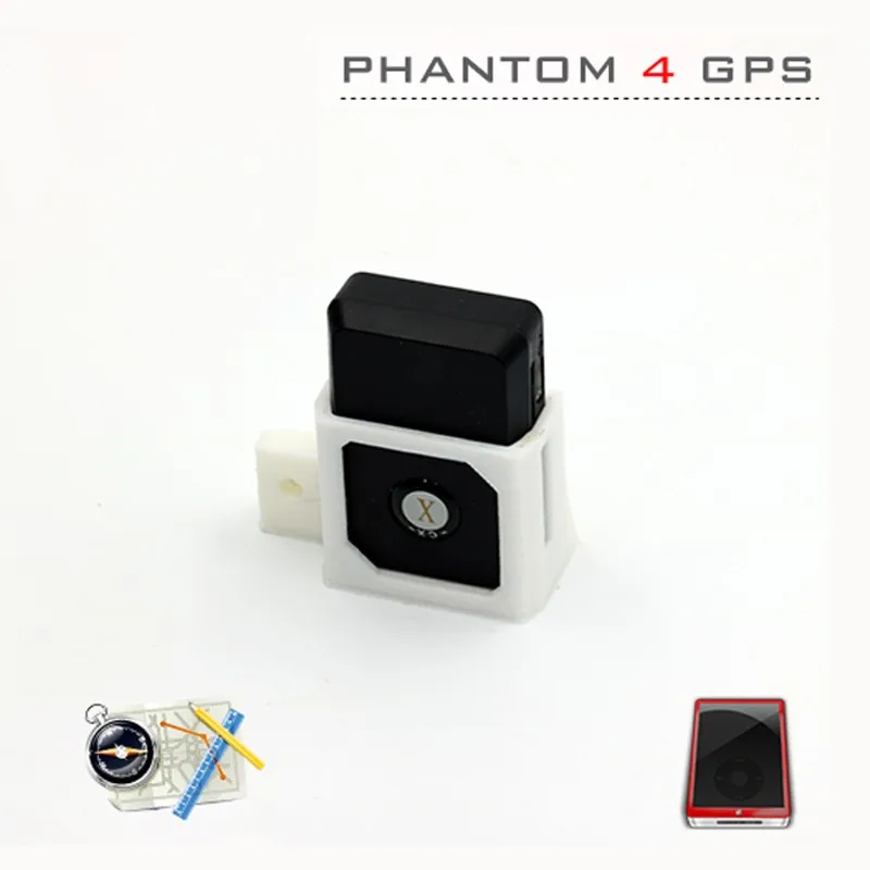 DJI Phantom 4 Accessories Intelligent GPS Black Box For Drone With Camera Locator Mounting Brackets Prevent Loss