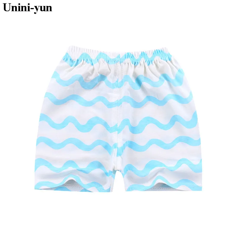 Unini-yun/шорты для маленьких мальчиков, брюки для мальчиков и девочек, шорты детские хлопковые спортивные пляжные шорты для мальчиков, детские короткие штаны для мальчиков - Цвет: Слоновая кость
