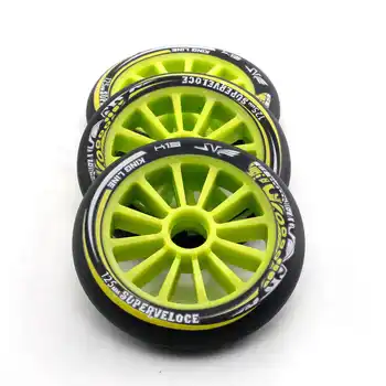 

free shipping speed skates wheels marathon wheel 125mm 8 pcs / lot 85A