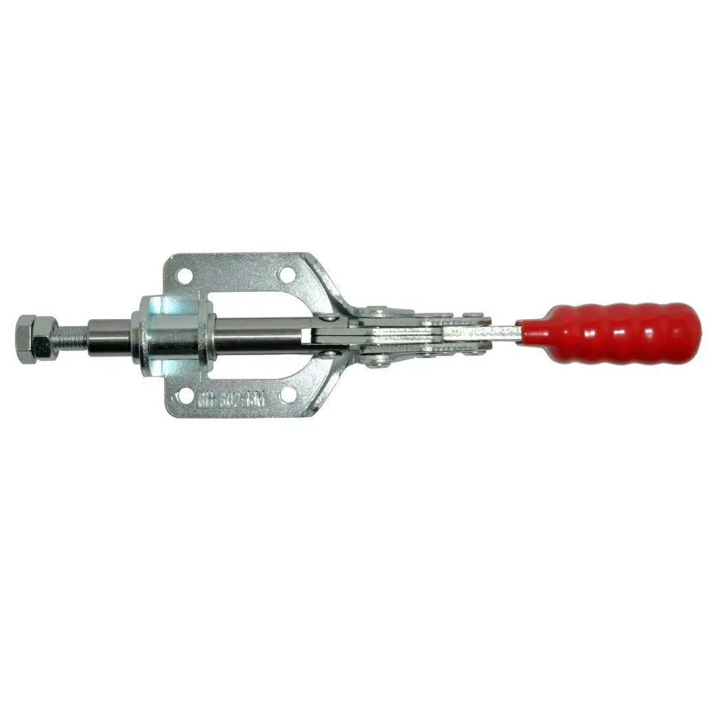  300 lbs / 136kg Hand Tool 302FM Toggle Clamp Action Quick Release Push Pull Type Holding Latch Capa