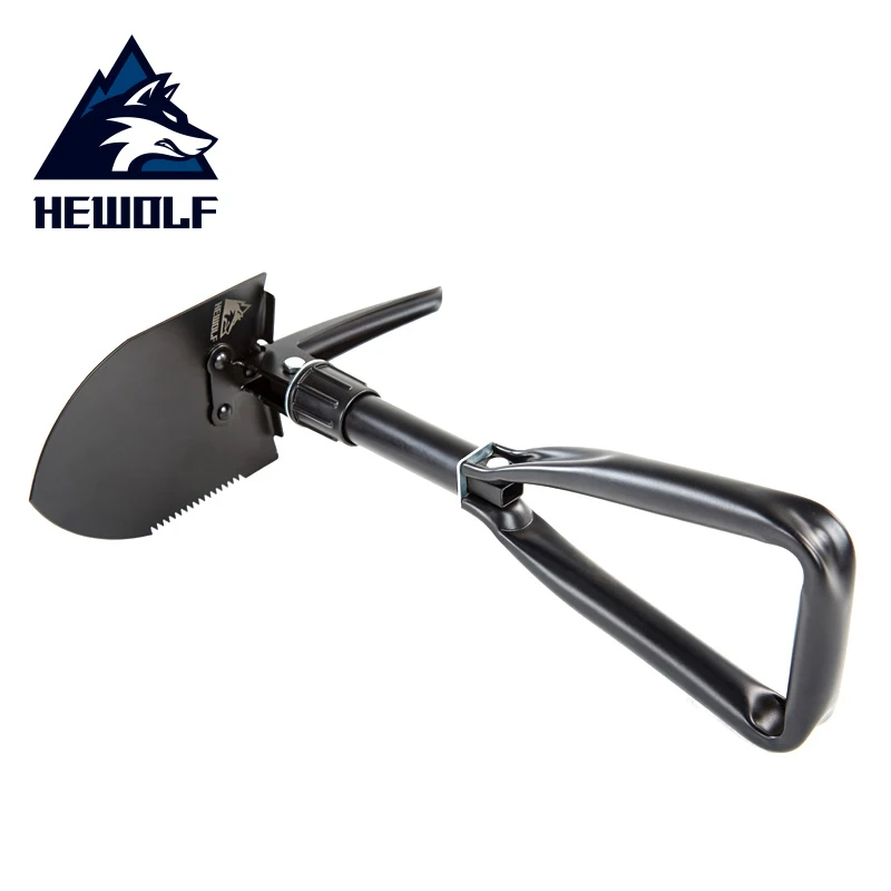 Ferramenta ao ar pá de Acampamento Hewolf Multi Livre Caminhadas Sobrevivência Militar Hatchets Dobrável Portátil Pás Equipamentos Acampamento 3 Estilo