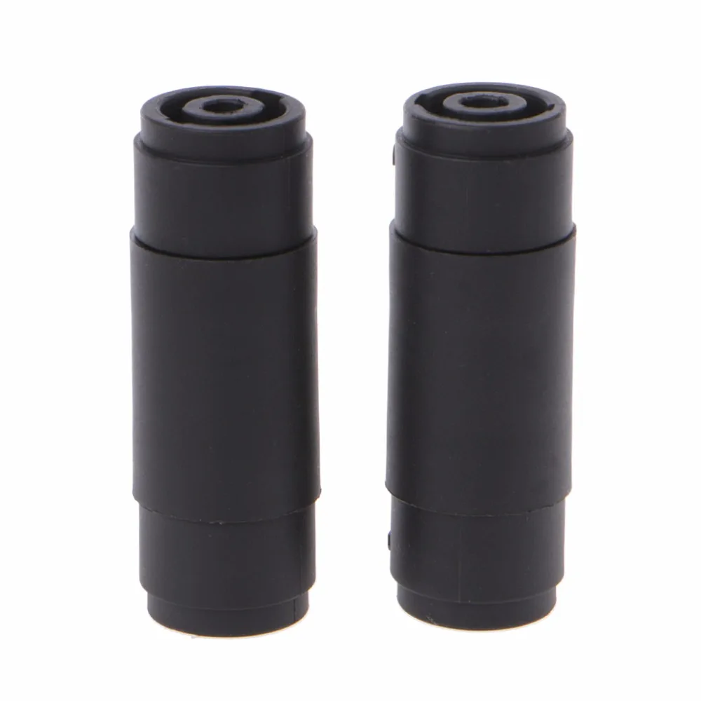 

2 Pcs 4-Pin Pole Female To Female Speakon Coupler Adapter Audio Cable Connector