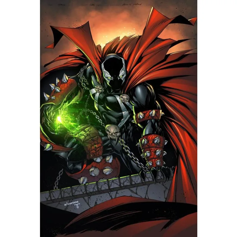 

Spawn Canvas Fabric Cloth Poster Custom Art Canvas print Professional Home Wall Decoration