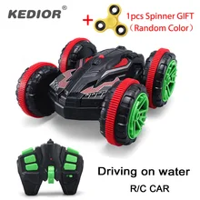 1 18 Nitro Rc Stunt Car Off road Buggy 2 4G 4wd Rc Drift Car Can