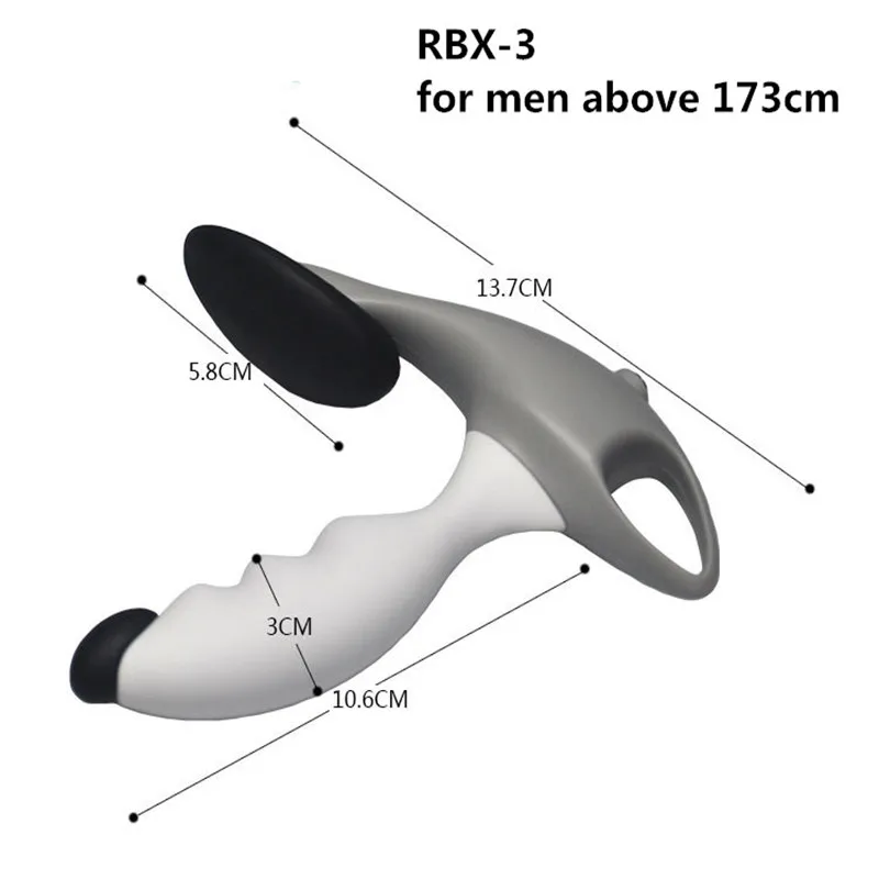 Prostate Gland Massager Estim Electro Sex Toys Butt Plugs Anal Plunger Electric Pulse Shock Stimulation Torture Play for Men