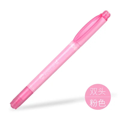 1 шт. TOMBOW Япония Творческий волновой точки цвета Двойные головки маркеры играть Цвет Точечный маркер ручка воды ручки, кавайные канцелярские принадлежности - Цвет: pink