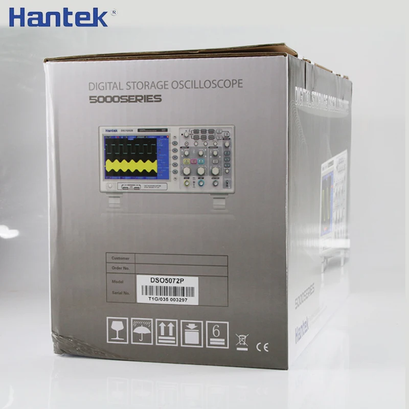 Hantek DSO5072P 2 канала 70 МГц 1GSa/s USB цифровой осциллограф