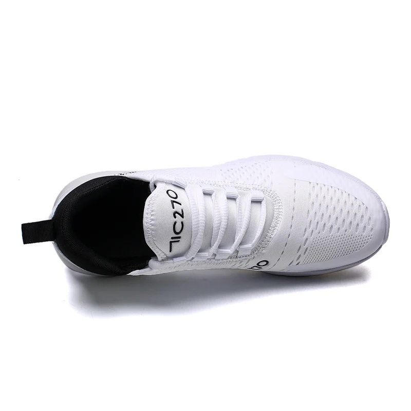 العلامة التجارية مصمم الرجال رياضية مريحة خفيفة الوزن التخميد حذاء كاجوال رجل غير زلة Flyknit أحذية الدانتيل Zapatos دي Hombre