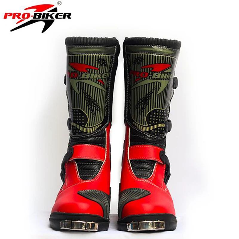 Profesional de los hombres PRO BIKER botas de montar carreras Motocross botas moto transpirable botas Zapatos