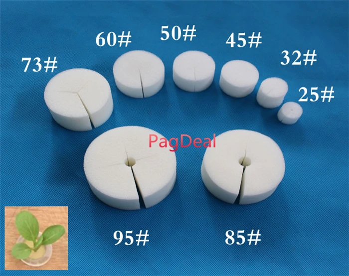 30 шт. в лоте 95 мм Гидропонные губки семена прорастают, Детская губка, Soilless, трансплантация, выращивание, саженцы, губка