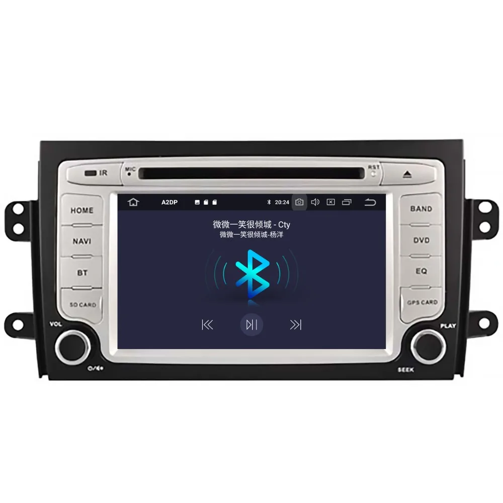 Top Aotsr Android 9.0 GPS navigation Car DVD Player For SUZUKI SX4 2006-2012 multimedia 2 din radio recorder 4GB+32GB 2GB+16GB 2