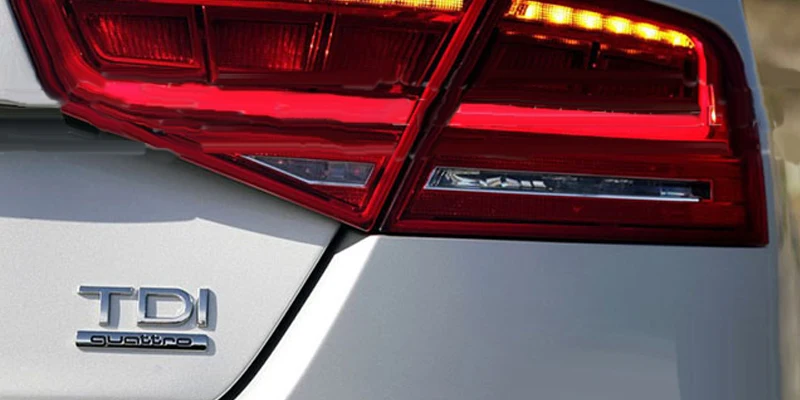 ABS sline автомобиль значок TDI наклейка с эмблемой на заднее стекло автомобиля для Audi A1 A3 A4 A5 A6 A6L A7 A8 S3 S6 Q3 Q5 Q7 TT S RS