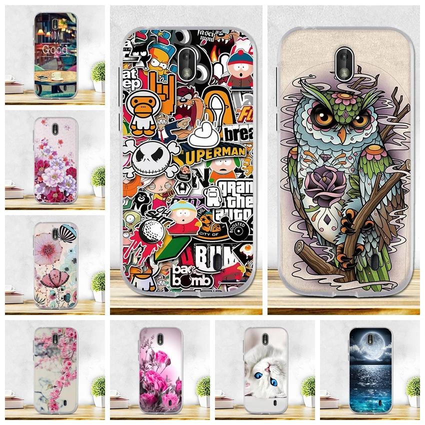 

For Nokia 1 Case Nokia 1 2018 Case Soft Silicone Back Cover Case For Nokia 1 TA-1047 TA-1060 TA-1056 TA-1079 TA-1066 Phone Cover