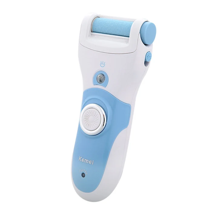 

Kemei KM - 2503 Electric Rechargeable Portable Feet Dead Skin Remover Care Pedicure Tool with LED Light 110V-220V