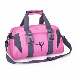 2018 Йога Фитнес сумка Водонепроницаемый нейлон обучение через плечо спортивная сумка для Для женщин Фитнес путешествия вещевой одежда