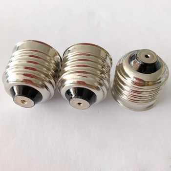 

10pcs E27 Lamp Base Copper Plated Nickel Soldered Tin Glass Lamp Holder Lighting Base