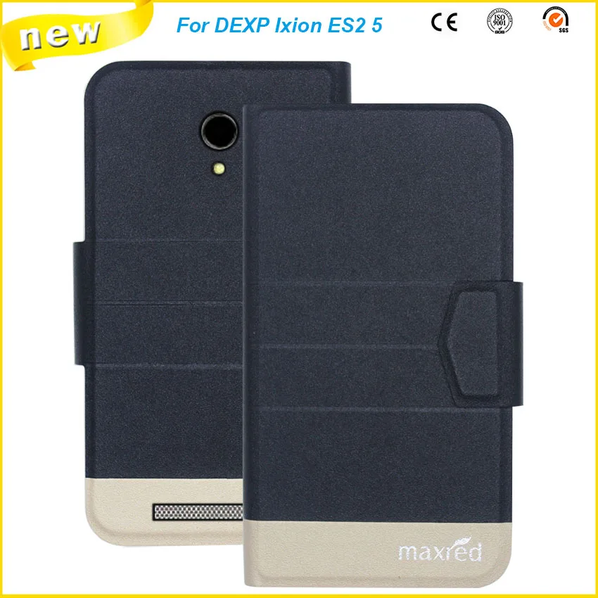 2016 супер! Чехлы для телефонов DEXP Ixion ES2 5 аксессуары из ультратонкой кожи высокого