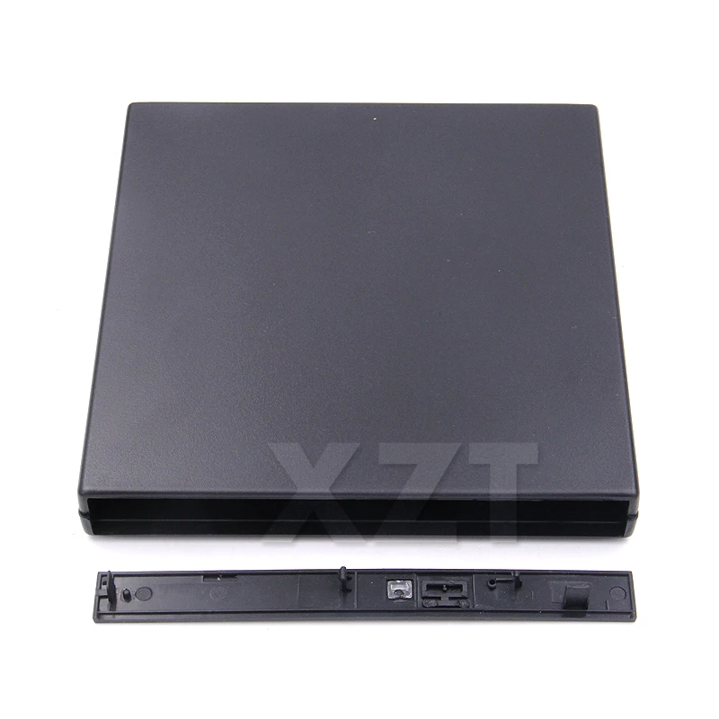 USB 2.0 SATA external drive DVD CD DVD-Rom IDE Case drive box 12.7MM Slim for Laptop Notebook External Portable 1pcs