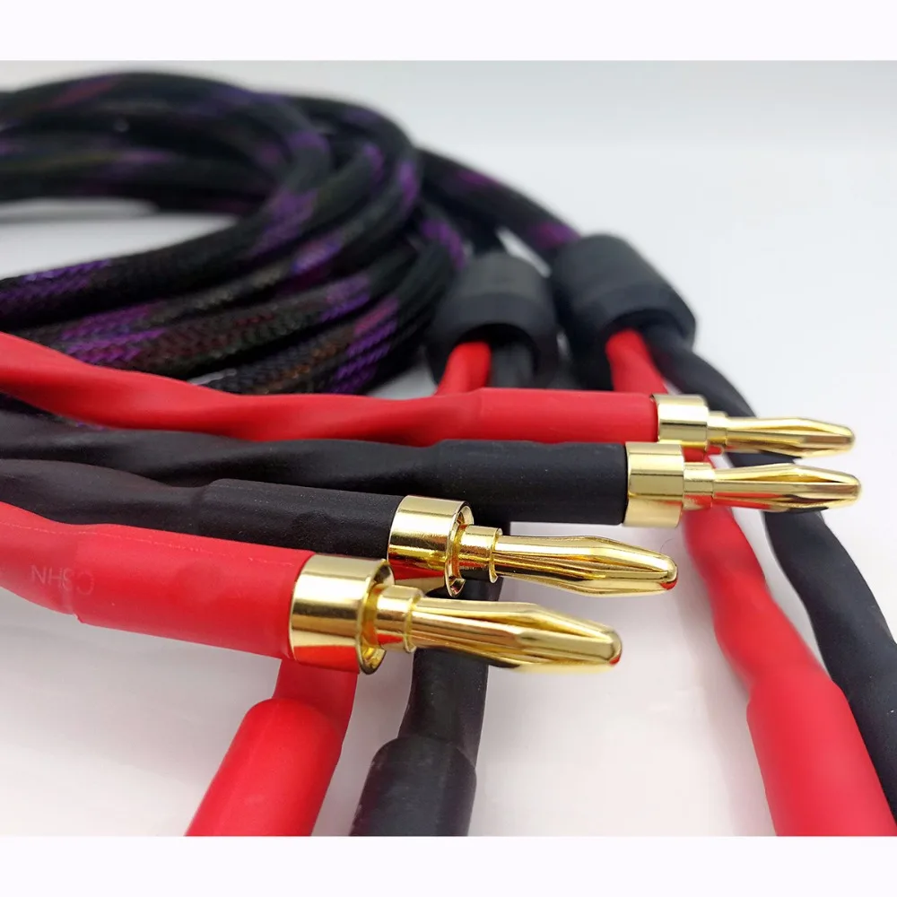 Hi Fi динамик Mistral кабель с разъемами типа банан (пара)|hifi speaker cable|speaker cablehi-end cable |