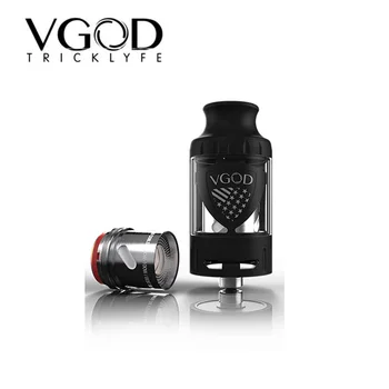 

VGOD Pro Sub Tank ProTank 5ML Atomizer With 0.2ohm Coil for Vgod PRO 200 Core Flavor and Vapor E Cigs Vape Vaporizer VS ijust 3