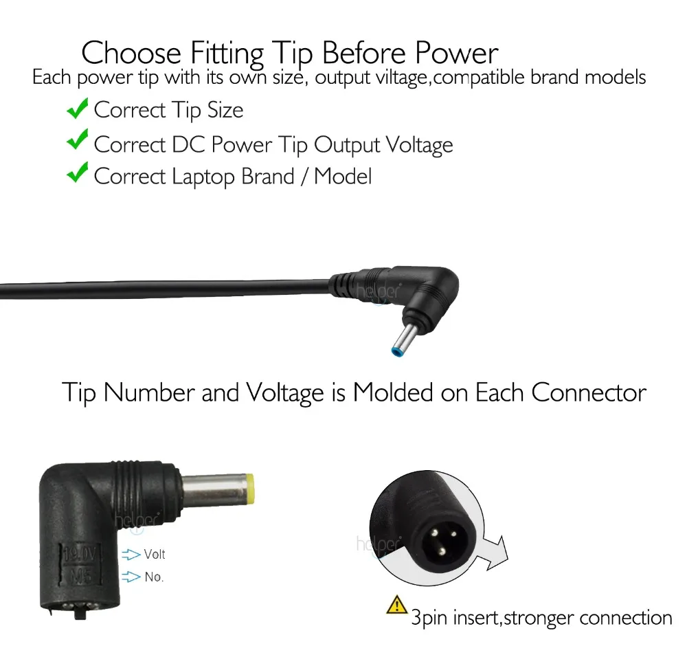 Universal tips Notebook DC Power Adapter Socket Plug Connector for SONY VAIO M tips Universal tips Notebook DC Power Adapter Socket Plug Connector for SONY VAIO M tips