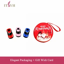 

ITSYH LED light Fashion Cute Cartoon Car Mini MP3 Player With TF Card Slot MP3 Car USB Player TW-540