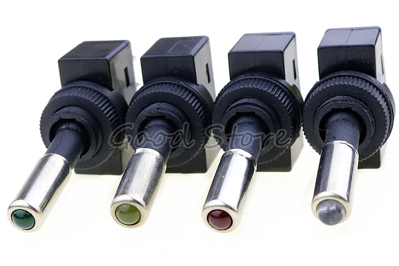 1 шт. ASW 15D 12V 20A авто светодиодный светильник переключатель кулисный 3Pin SPST