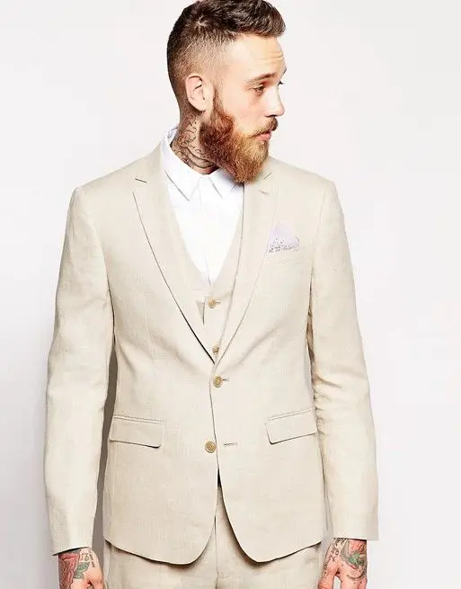 ivory wedding suits for men