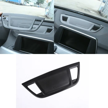 

Black Aluminum Instrument Panel Speaker Network Trim For BMW X2 F47 2018 For BMW X1 F48 2016-2018 Car Accessories