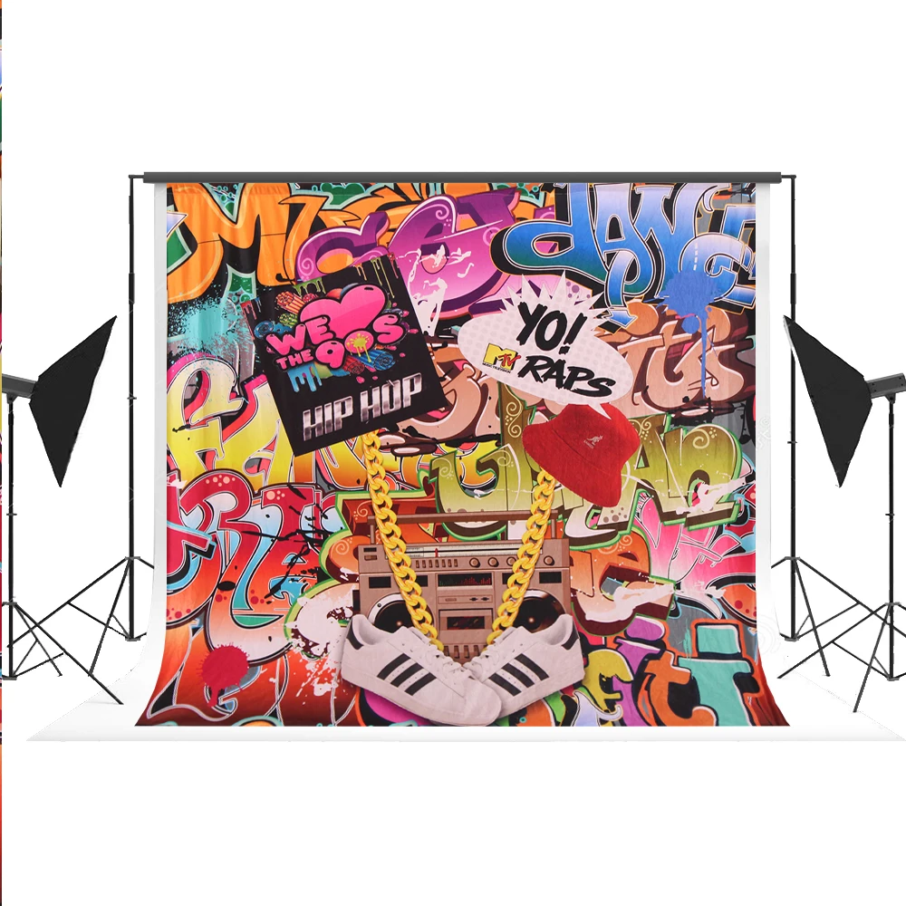 

Kate Graffiti Wall Photo Background Child Photography Backdrop for Kids Studio Fondo Fotografico Achtergrond Doeken Fotografie