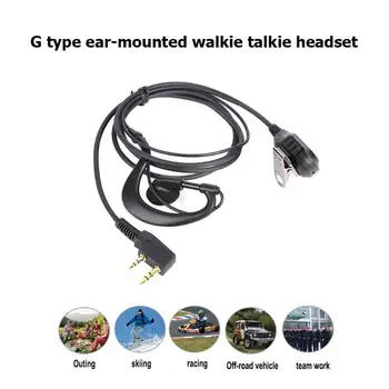 

2Pin G Shape Earphone Earpiece K-type for Kenwood/KPG/Baofeng/POFUNG/HYT/PUXING UV 5R Radio Earphones