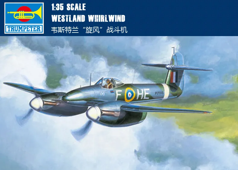 Trumpeter 02890 1/48 Westland Whirlwind | Игрушки и хобби