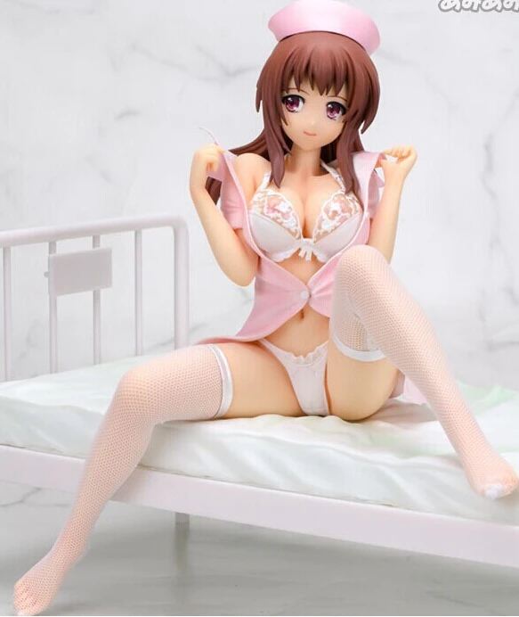 

22cm Sexy Lechery Daydream Nurse Miyuu 1/6 Action Figures PVC brinquedos Collection Figures toys for christmas gift