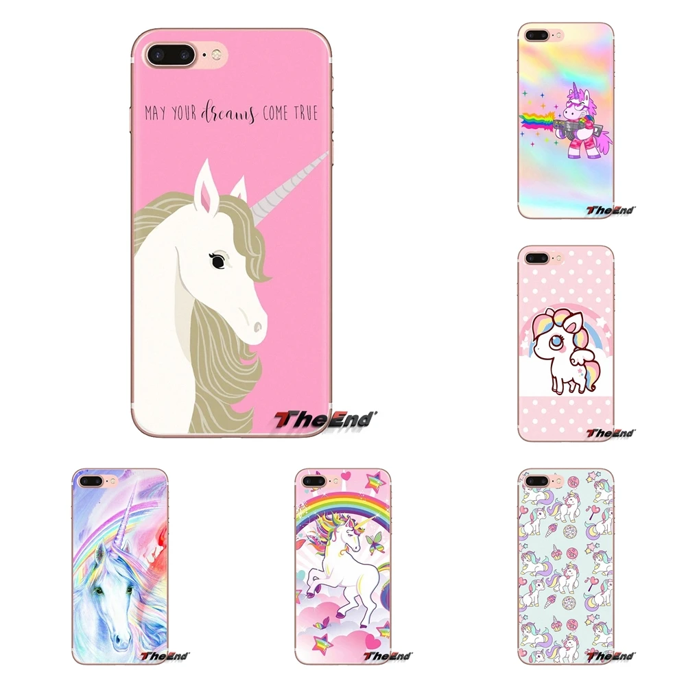 Радужный прекрасный единорог для Xiaomi Mi3 Samsung A10 A30 A40 A50 A60 A70 Galaxy S2 Note 2 Grand Core Prime
