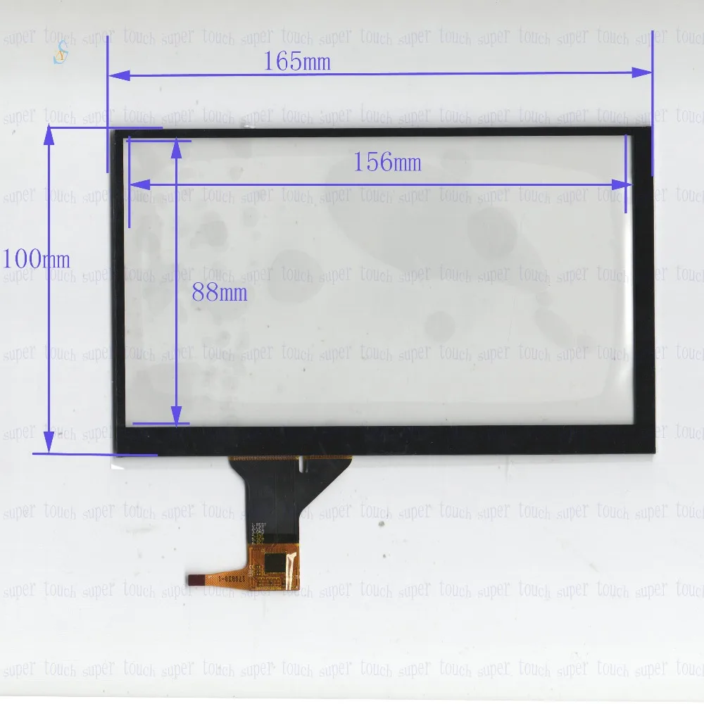 

ZhiYuSun POST 173130 7-дюймовая сенсорная панель для автомобильного DVD, 165*100 GPS 165 мм * 100 мм емкостный сенсорный экран