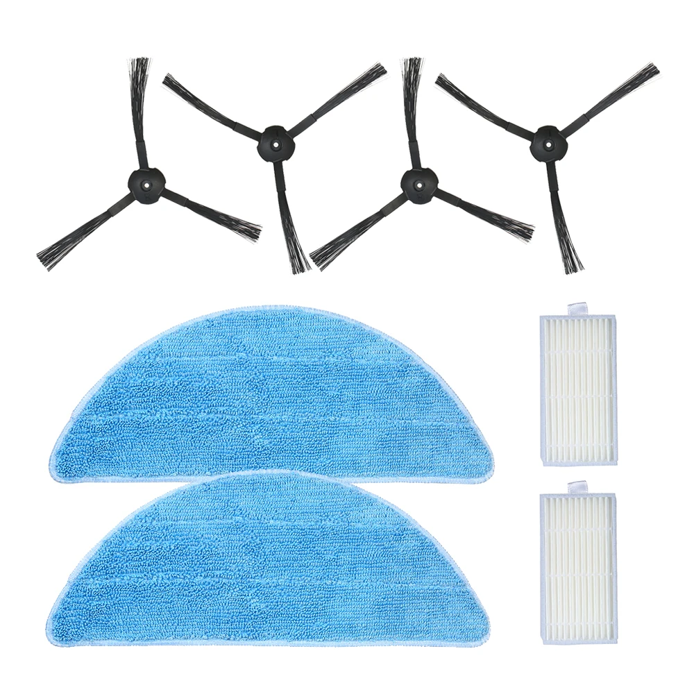 Набор № 8 не допускает перехлестывания шнура бесплатную замену аксессуаров комплект швабры+ боковым щеткам обеспечен+ HEPA фильтры для ILIFE V5S V3S V3 V5 Pro робот пылесос
