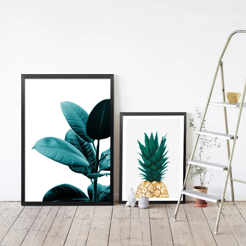 

Nordic Poster Pineapple Plant Painting Cuadros Decoracion Ananas Wall Posters Wall Art Canvas Painting Cadre Decoratif Frameless