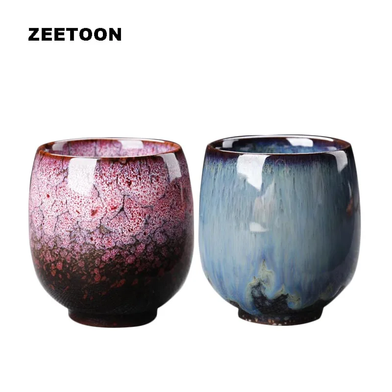 Billig 150 ml Kreative Teacup Keramik Ofen Ändern Kunst Tasse Büro Master Espresso Kaffee Becher Tee Tassen Drink Teegeschirr Handwerk Dekor geschenk