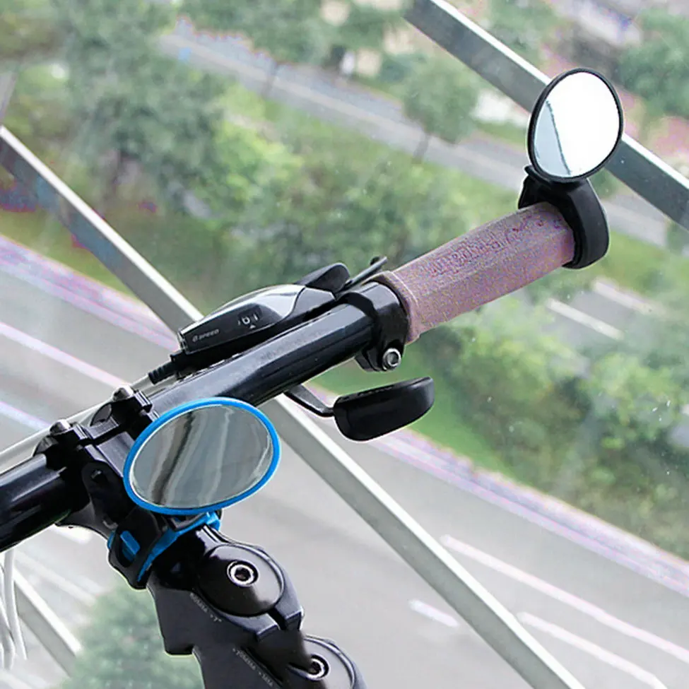 Bike Rear View Mirror Flexible Safety Bicycle Rear Mirror Universal Adjustable Rear View Mirror Handlebar Rearview Mirror