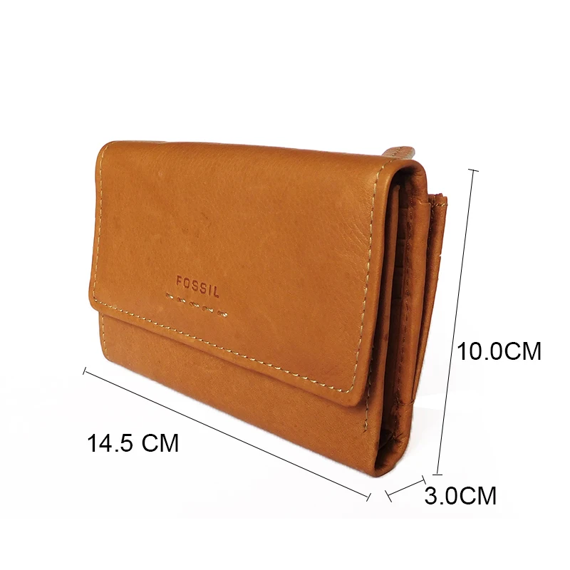 Women Wallet,Soft Cowhide Fold Purse 