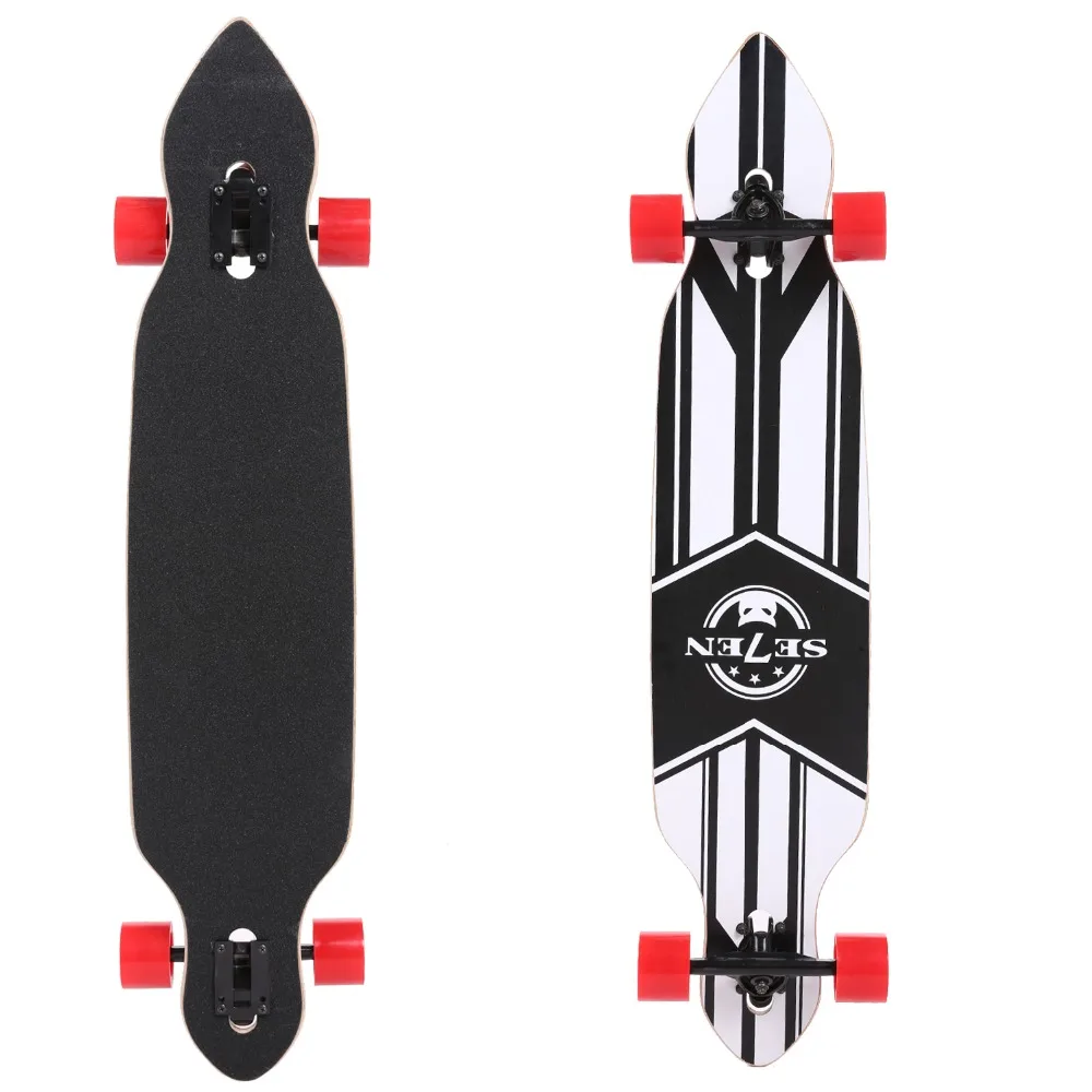 41 inch Dancing Longboard Skateboard Maple Flat Plate 106 cm