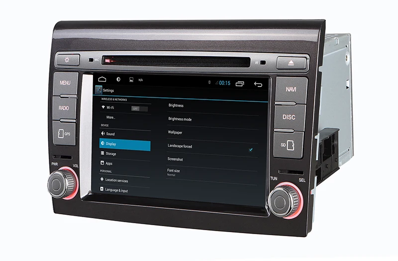 Flash Deal Auto radio car dvd gps navigation  for Fiat Punto 2007-2012 with android 4.4.4 System 4
