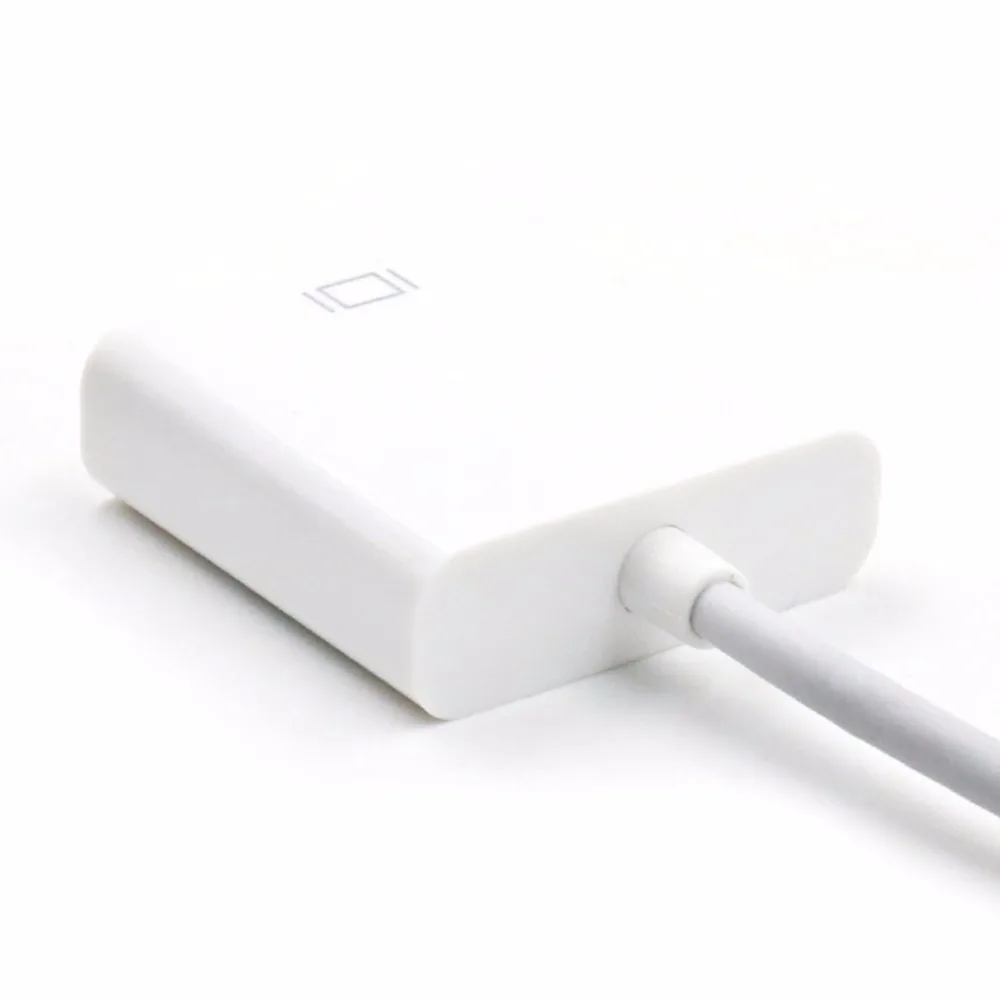 Кабель-адаптер типа C-Female VGA USB-C-VGA адаптер Белый USB 3,1 конвертер для Macbook12 дюймов для монитора ТВ-проектор