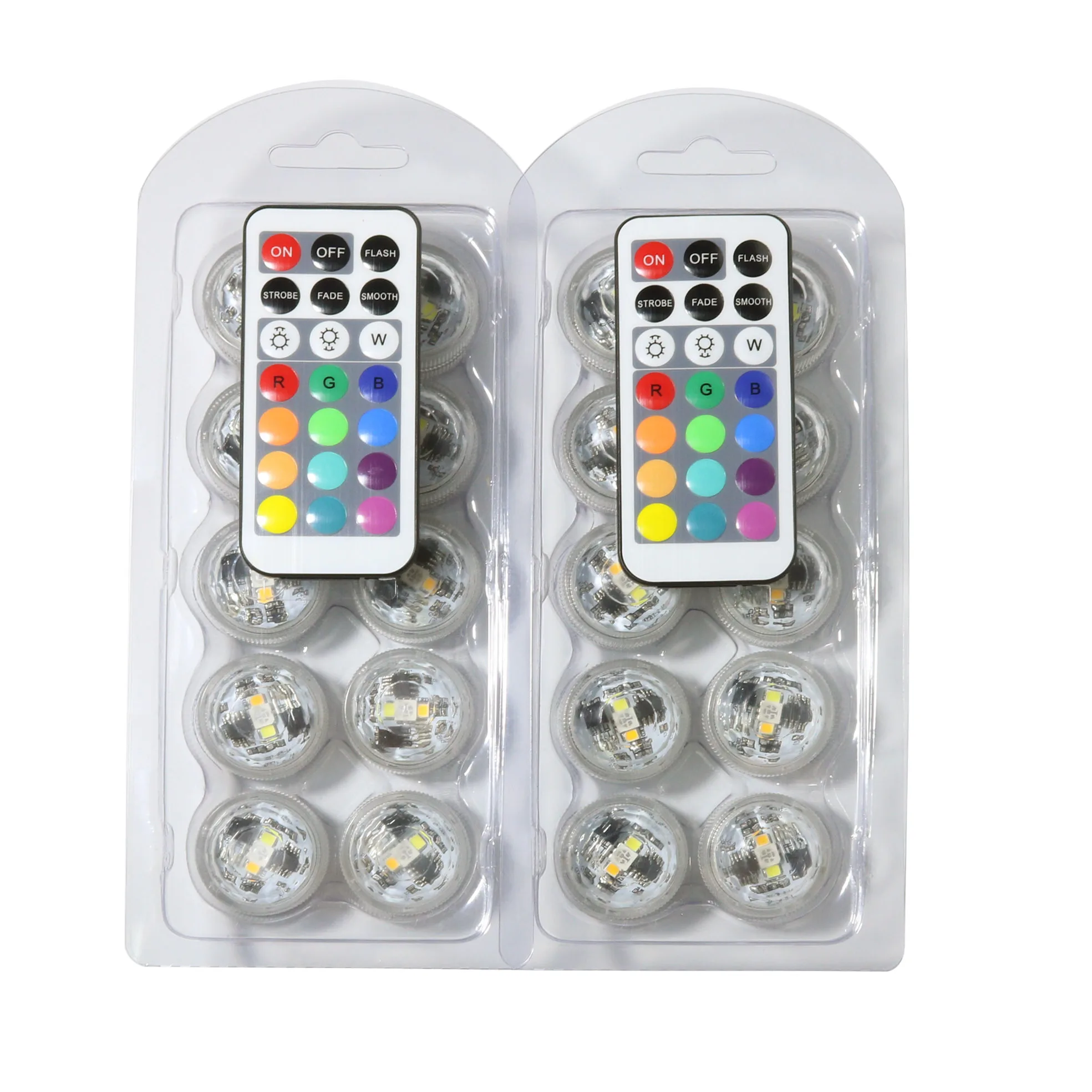 

12Pcs Upgrade 3LED Submersible Remote Control Floral Tea Light Candle Flashing Waterproof Wedding Party Decoration Hookah Shisha