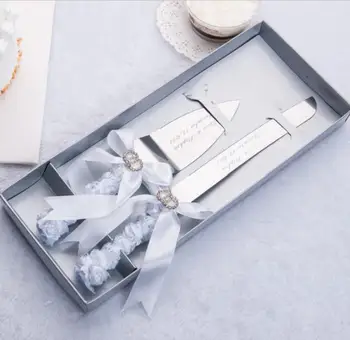 

Free Shipping Personalized Wedding Flower Resin Cake Knife Serving Set Pizza Knife & Shovel Birthday Gift Party Decoration