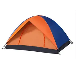 Палатка для кемпинга, для любой погоды, непромокаемая, двойная дверь, открытый тент для кемпинга, вечерние, 200X150X110 см, открытый тент для