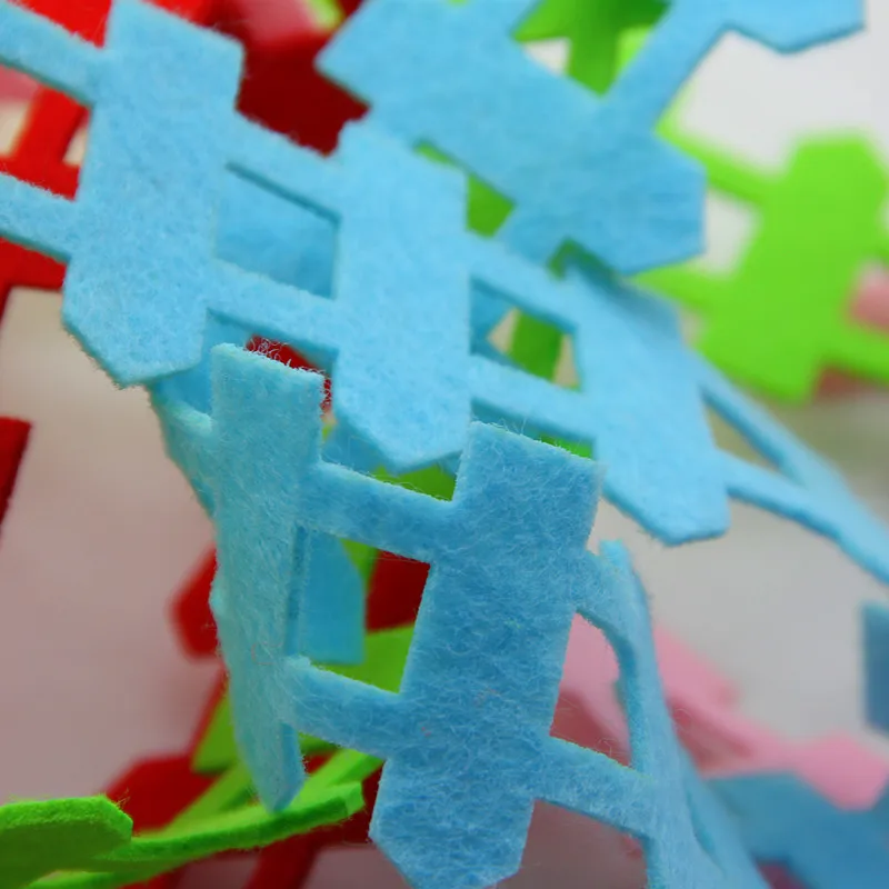  Hot Sell 1m Palisade Felt Cutting Decoration Non-Woven Cloth Felts Kindergarten Kids Room Fence Diy - 32850048729