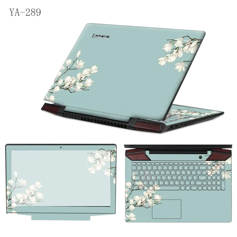 3 стороны Ноутбук кожа ноутбук стикер s для Xiaomi lenovo Asus Dell hp Thinkpad наклейка на компьютер ноутбук стикер чехол оболочка - Цвет: YA-289