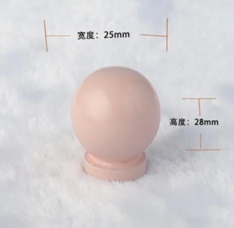 

10pcs/lot 25x28cm Solid wood round ball Handle Drawing Handles Furniture accessories
